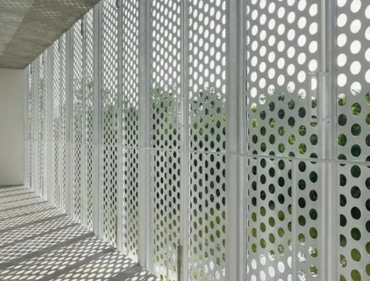 Perforated Aluminum Plates in Lighting Decoration Perforated Aluminum Plates in Lighting Decoration